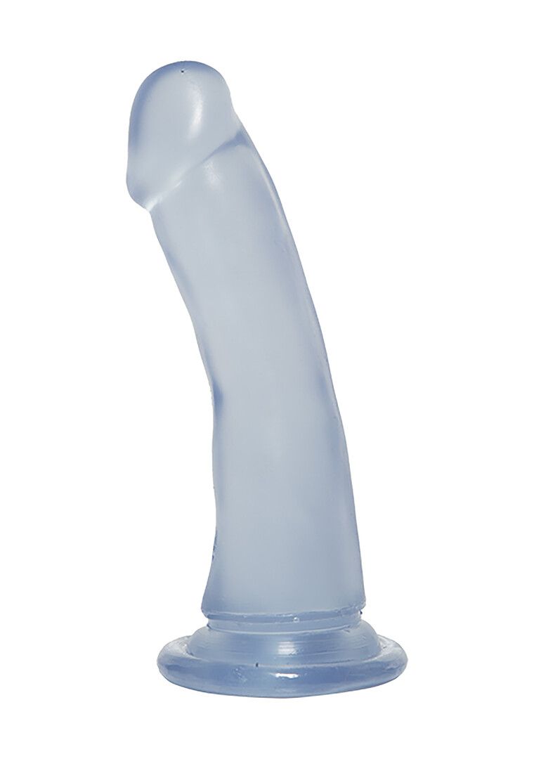 Doc Johnson Smukły Dong Bezpieczne dla Ciała Krystaliczne 17cm