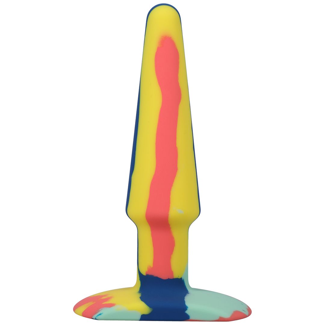 Doc Johnson Groovy Multi-Color Anal Plug