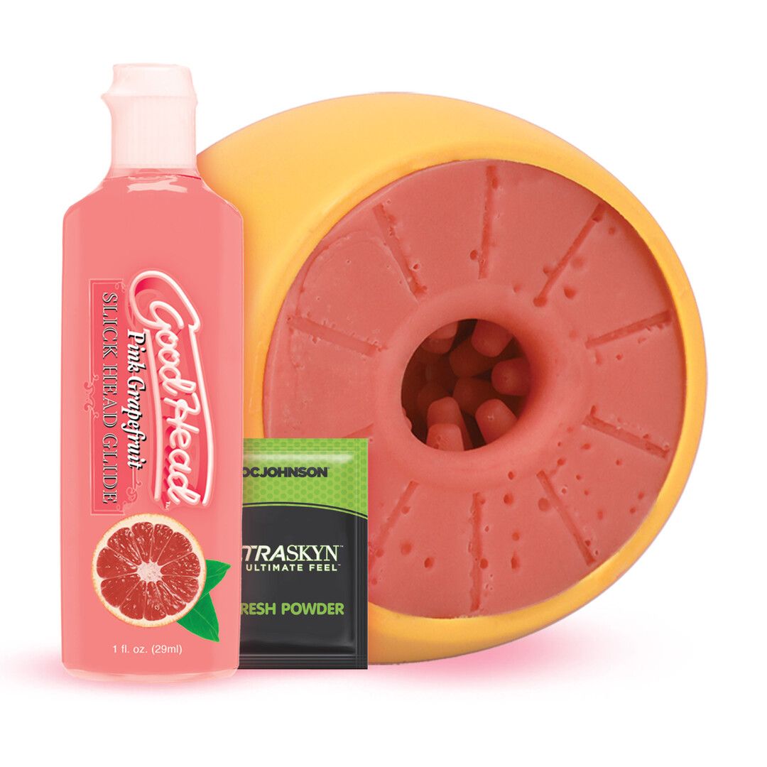 Doc Johnson GoodHead Stroker mit aromatisierter Gleitgel