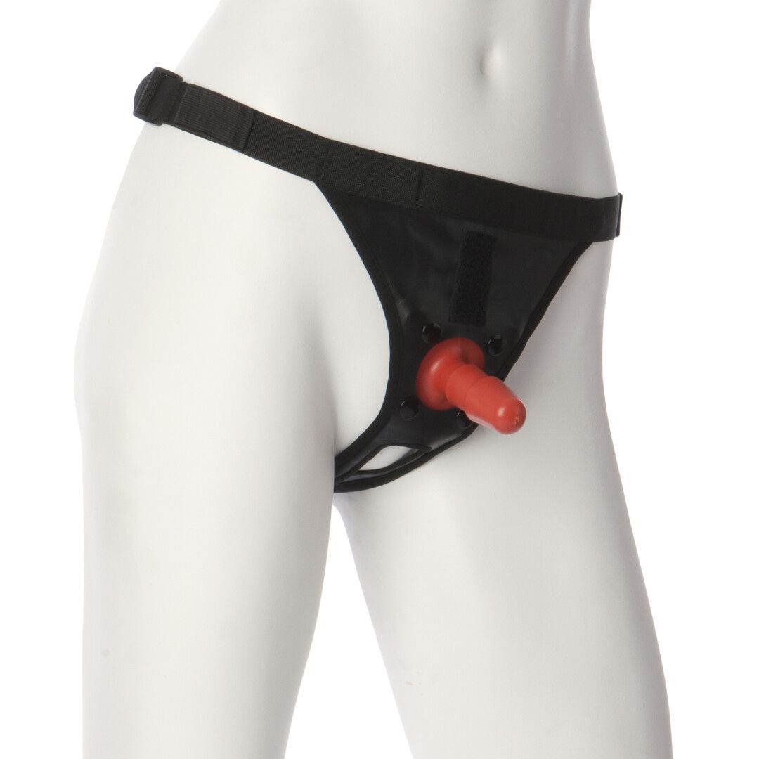 Doc Johnson PVC Harness mit Zugang Entwurf