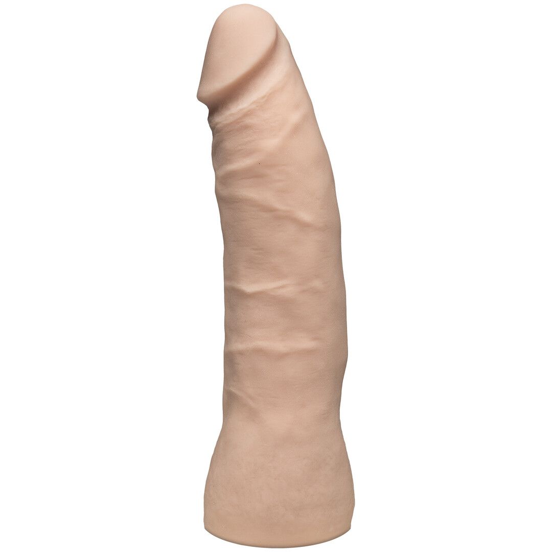 Doc Johnson dildo białe ULTRASKYN, klasyczne 18 cm