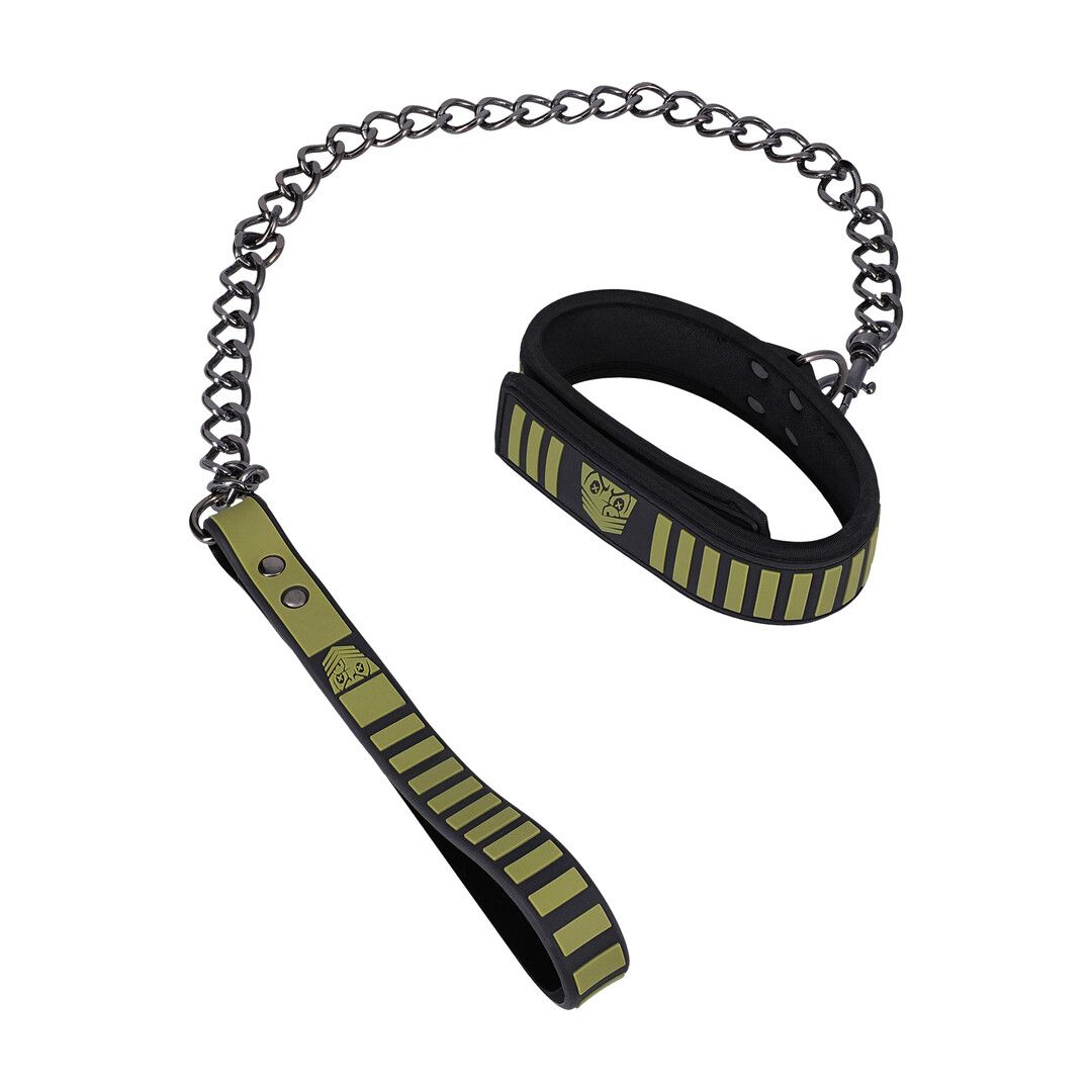 Doc Johnson Tactical Velcro Collar i Leash