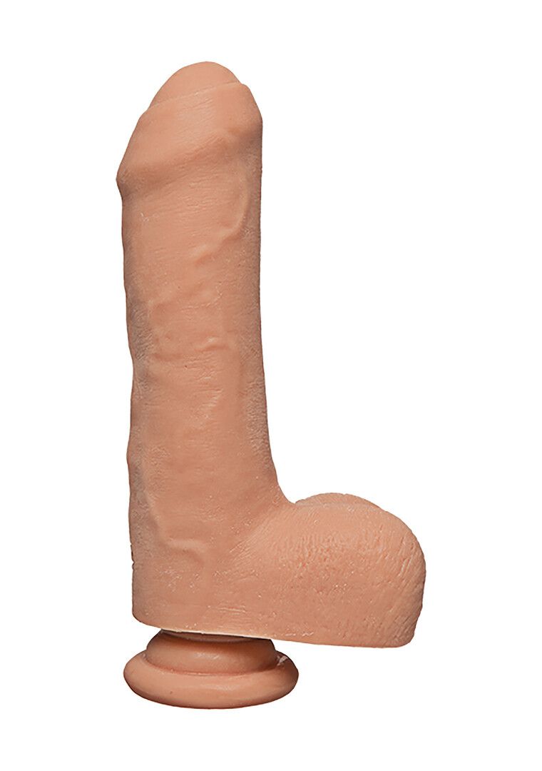 Doc Johnson Uncut D 18 cm Dildo, realistisch mit Vorhaut