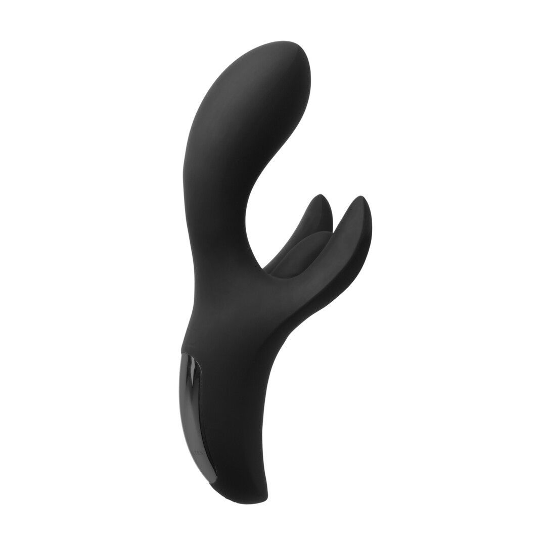 Doc Johnson Pulse Multi-Motor Silikon-Vibrator, Schwarz