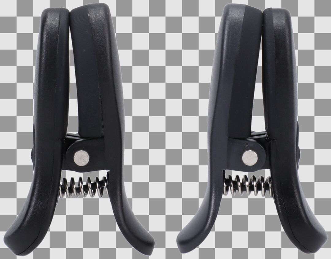 Doc Johnson Vibro Grippers Vibrating Nipple Clamps Rechargeable