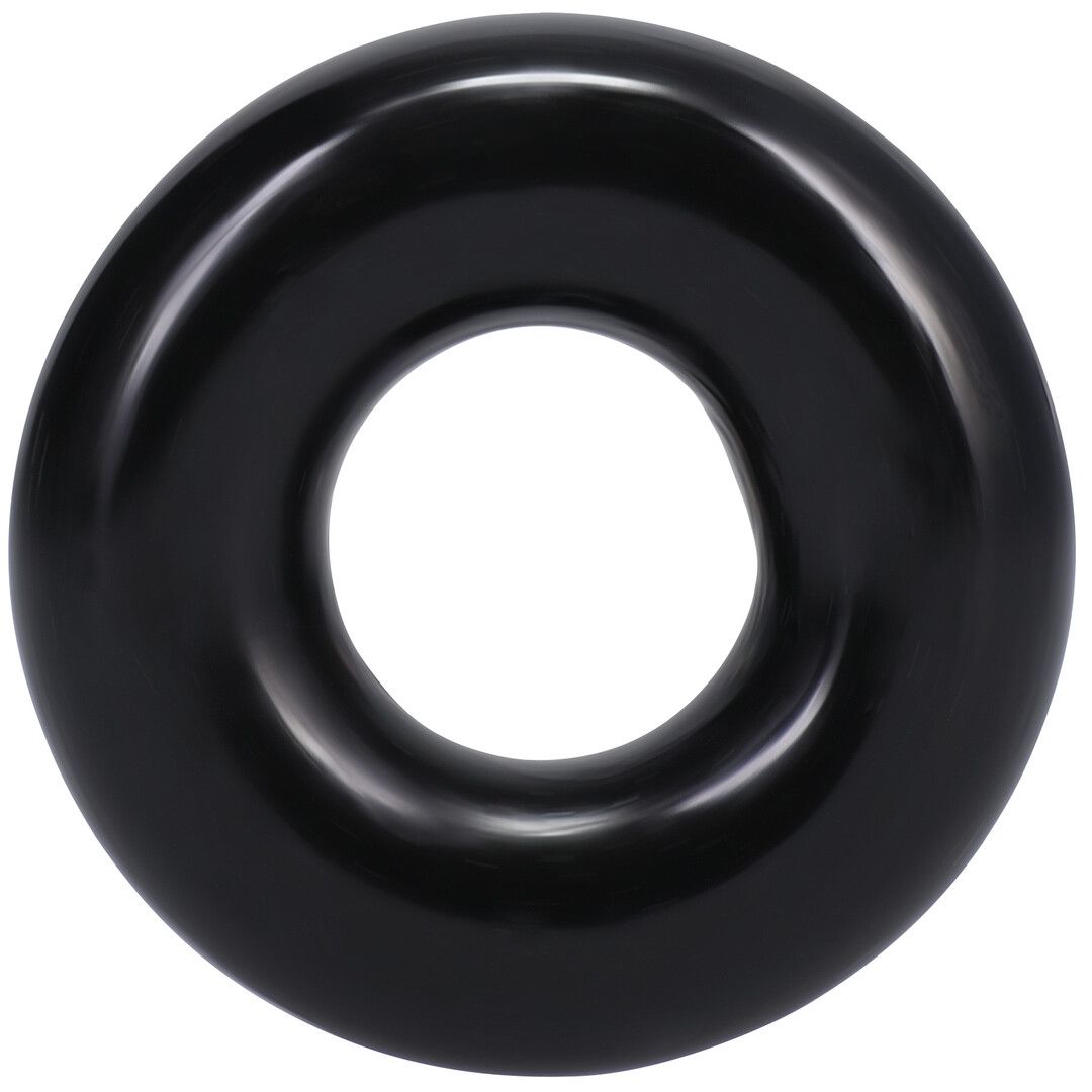 Doc Johnson Cockring 2X Donut TPE Preto Elástico