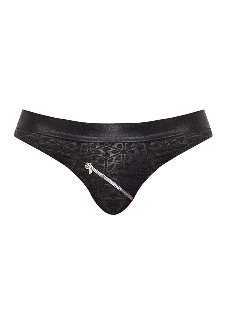 Male Power Zip Bikini diagonaalisilla vetoketjuilla