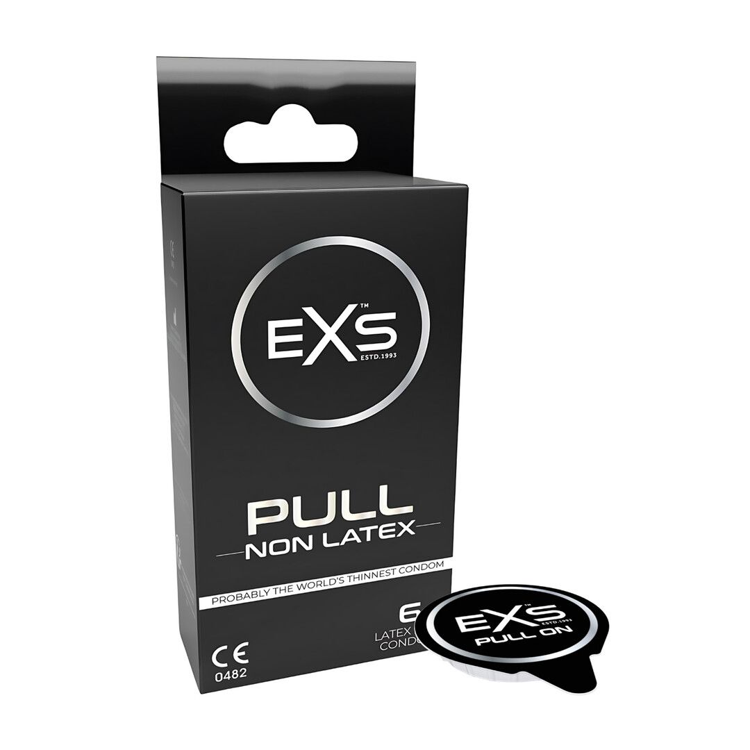 EXS Pull Non-Latex Kondome 6-Pack Hypoallergen