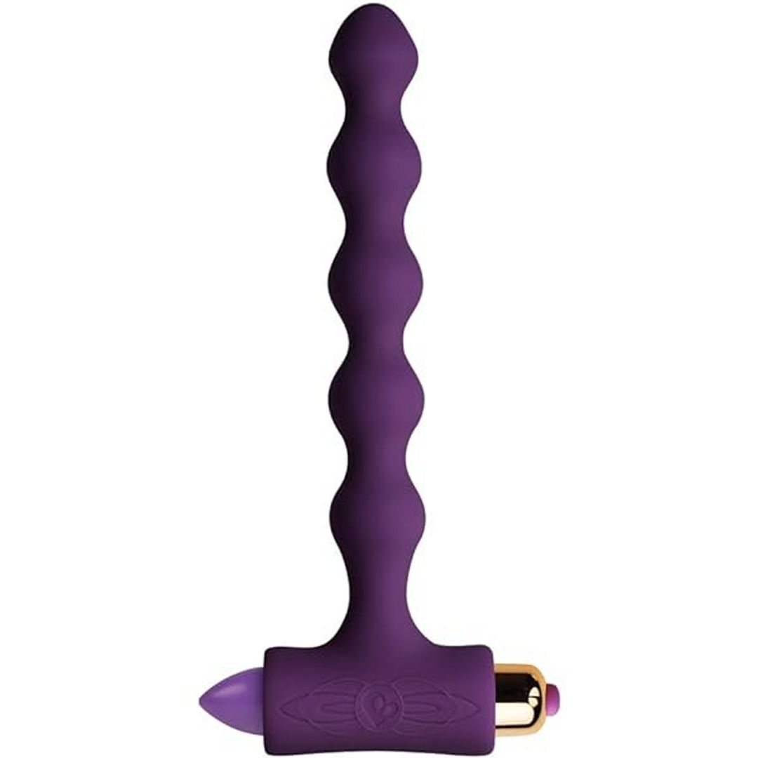 Rocks-Off Petite Sensations Pearl vibrierender Analplug, lila