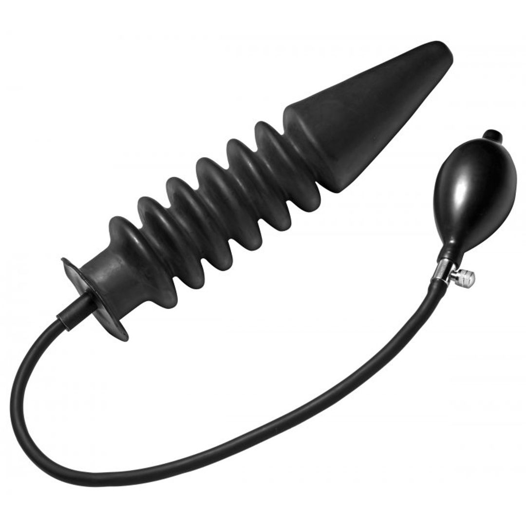 XR Brands Akkordeon Aufblasbar XL Analplug
