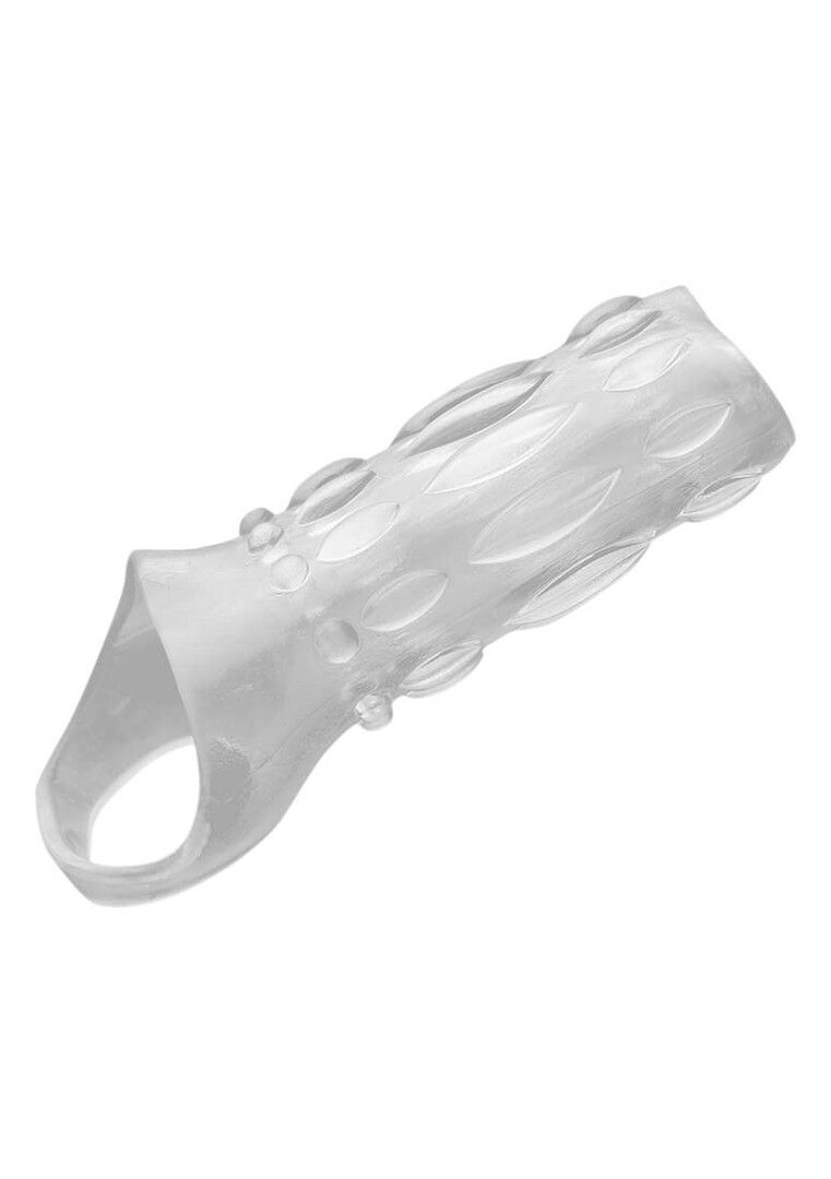 XR Brands Enhancer Teksturowany Kokring Przezroczysty