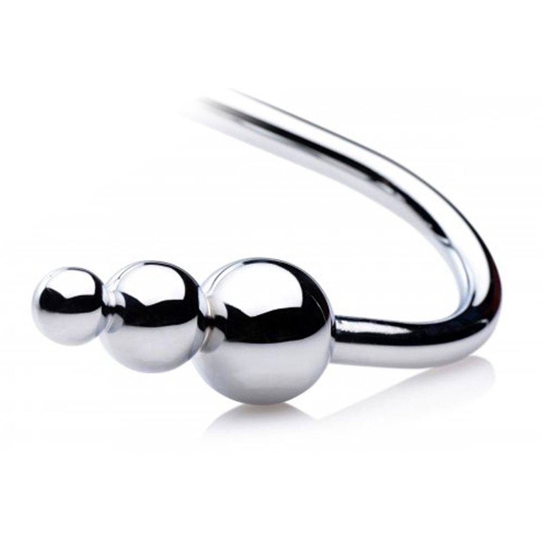 XR Brands Anal Hook mit Perlen Seil Ring