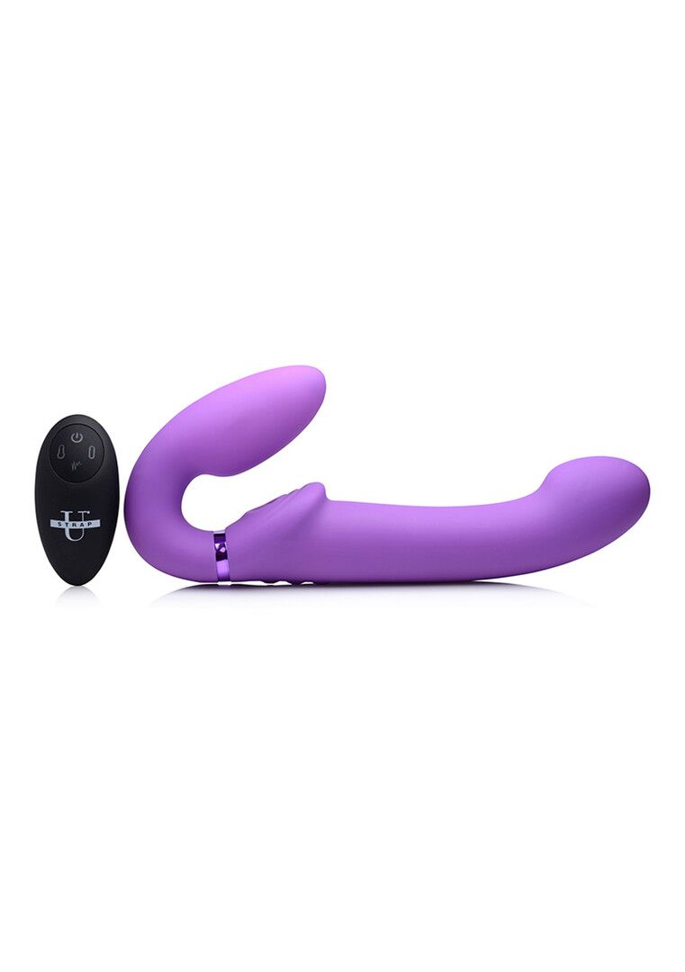 XR Brands Ergo-Fit G-Pulse Doppel-End strapless Dildo Dual Motor