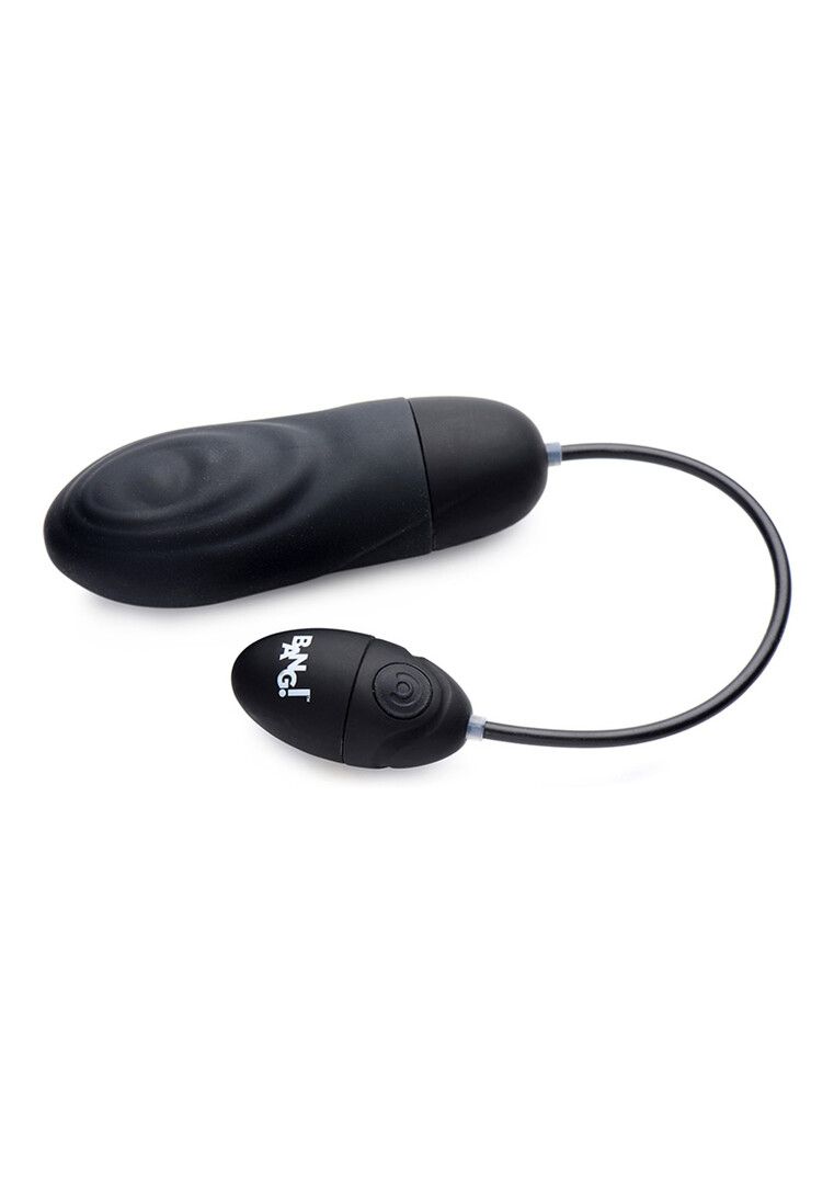 XR Brands Pulsating Bullet Textured Rechargeable