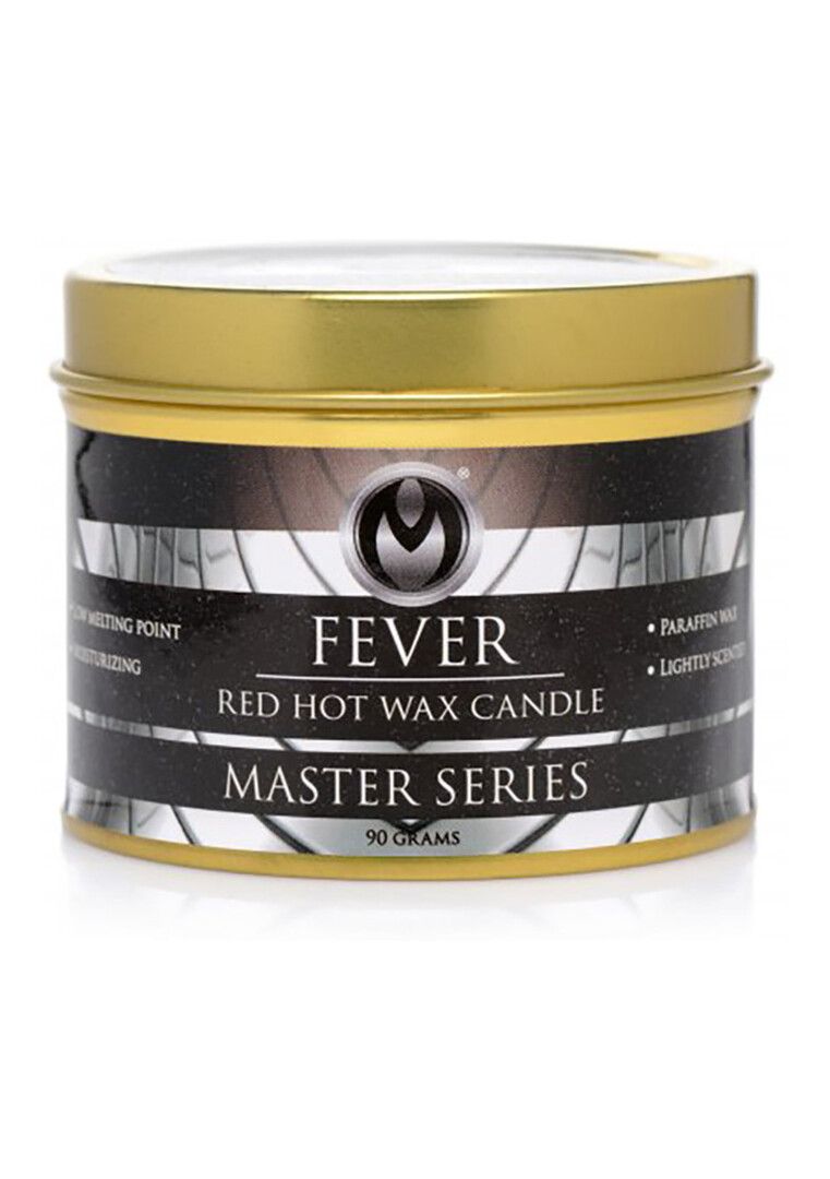 XR Brands Fever Paraffin Wax Play Candle, Red