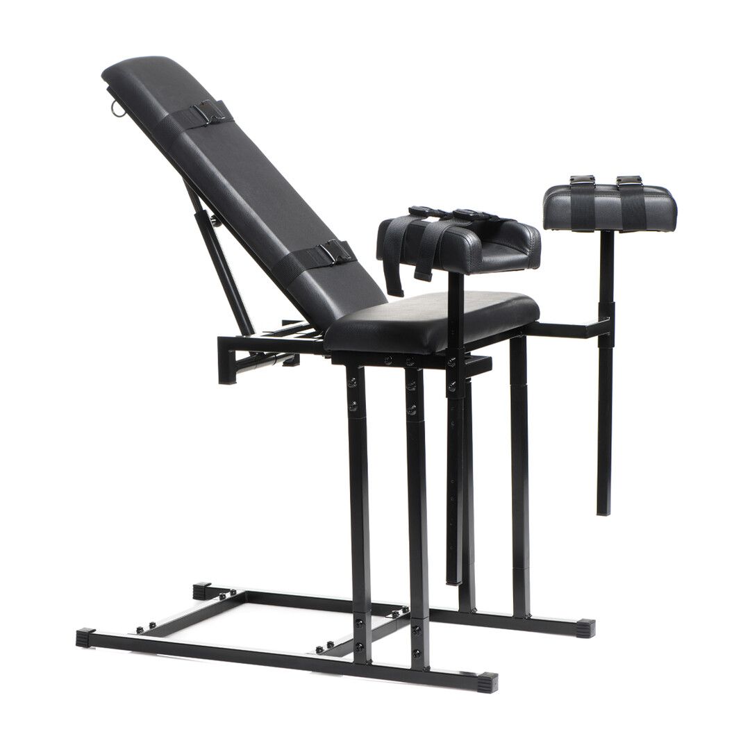 XR Brands Extreme Obedience Chair Heavy-Duty Bondage