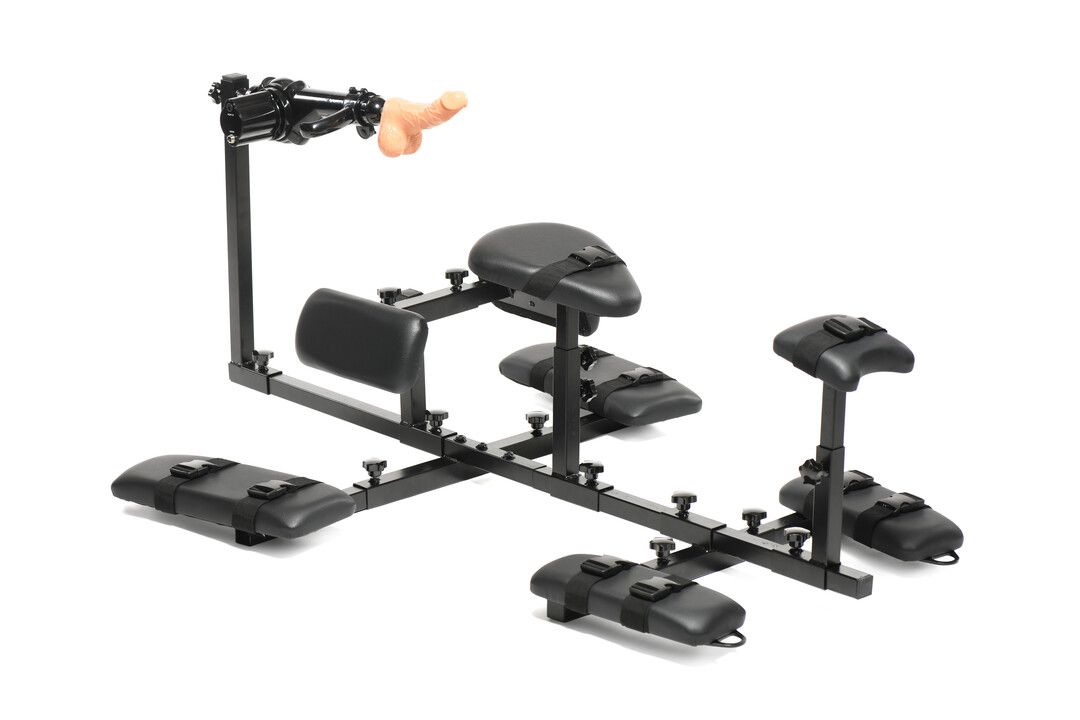 Stockade de bondage face vers le bas XR Brands Subversion Deluxe