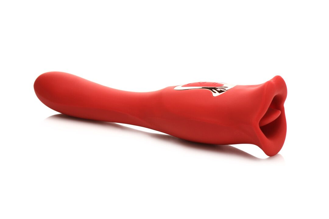XR Brands Küsse und Erzähle Pro Kissing Vibrator