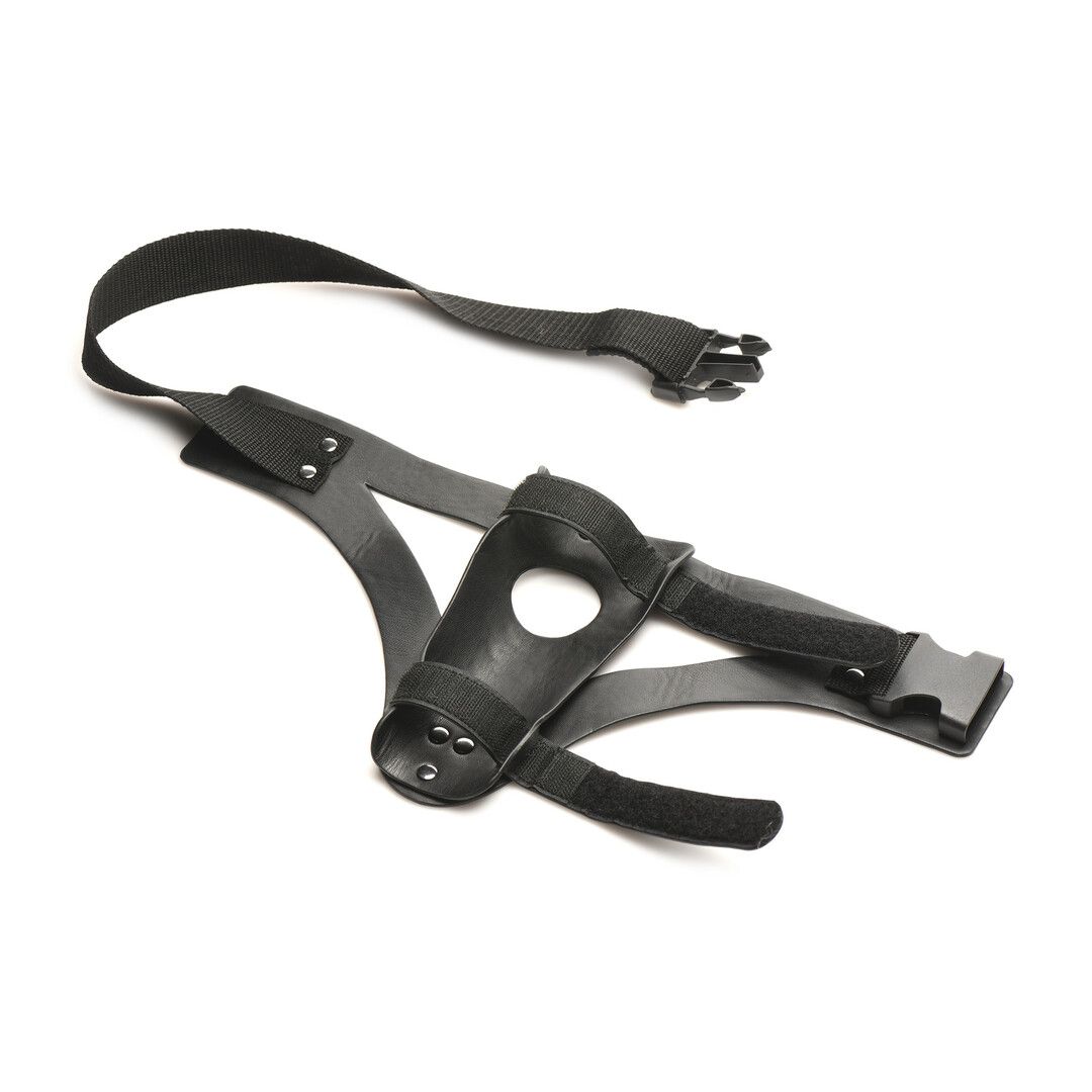 XR Brands Thunder Strap, Wand-Harness für Oberschenkel- und Schoß-Spiel