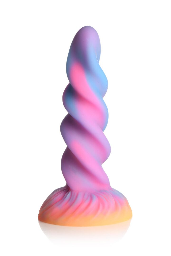 XR Brands Moon Rider, Glow Unicorn Dildo