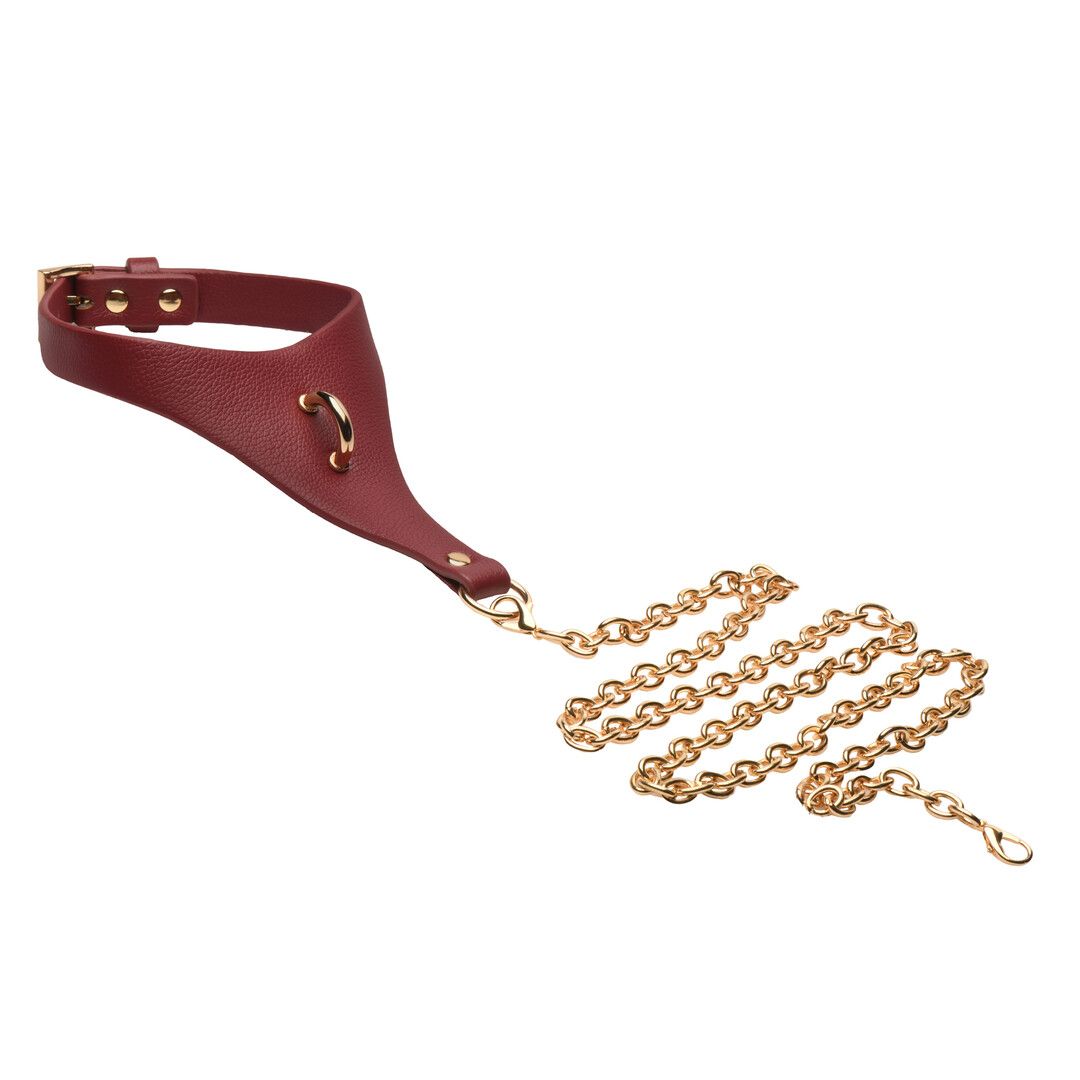 XR Brands Captivate Halsband med avtagbar kedjelina