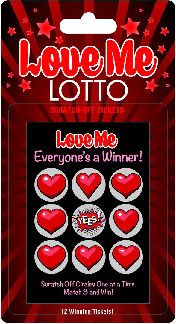Little Genie Love Me Lotto, Bilety do zdrapania