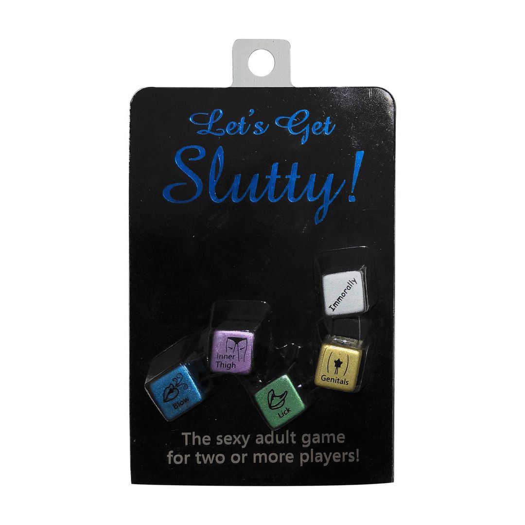 Kheper Games Foreplay Dice Set Metallic Blue Purple