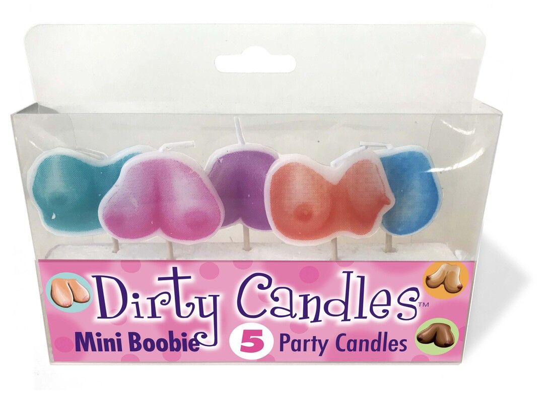 Little Genie sammet bröstljus, 5-pack