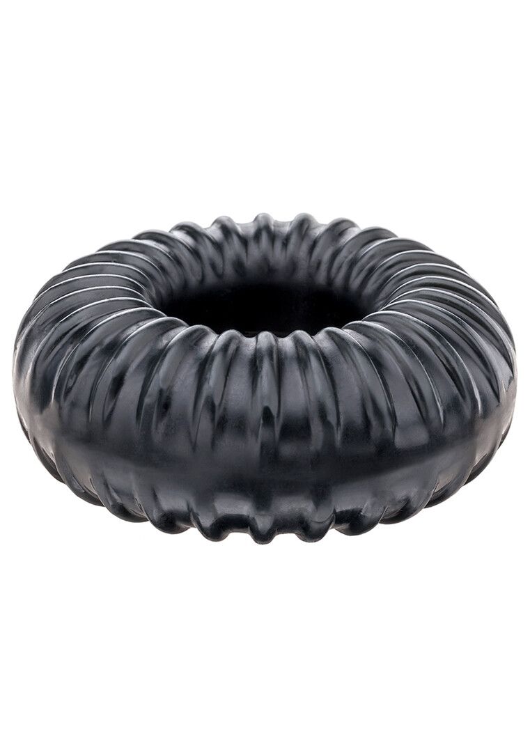 PerfectFitBrand Cockring Nervurado Durável Tom Preto