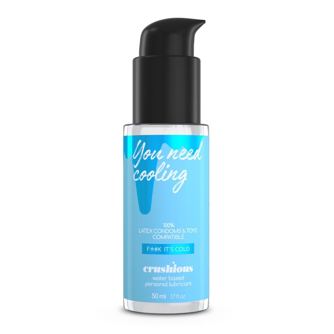 Crushious Cooling Lube 50 ml for Temperature Play Sensation