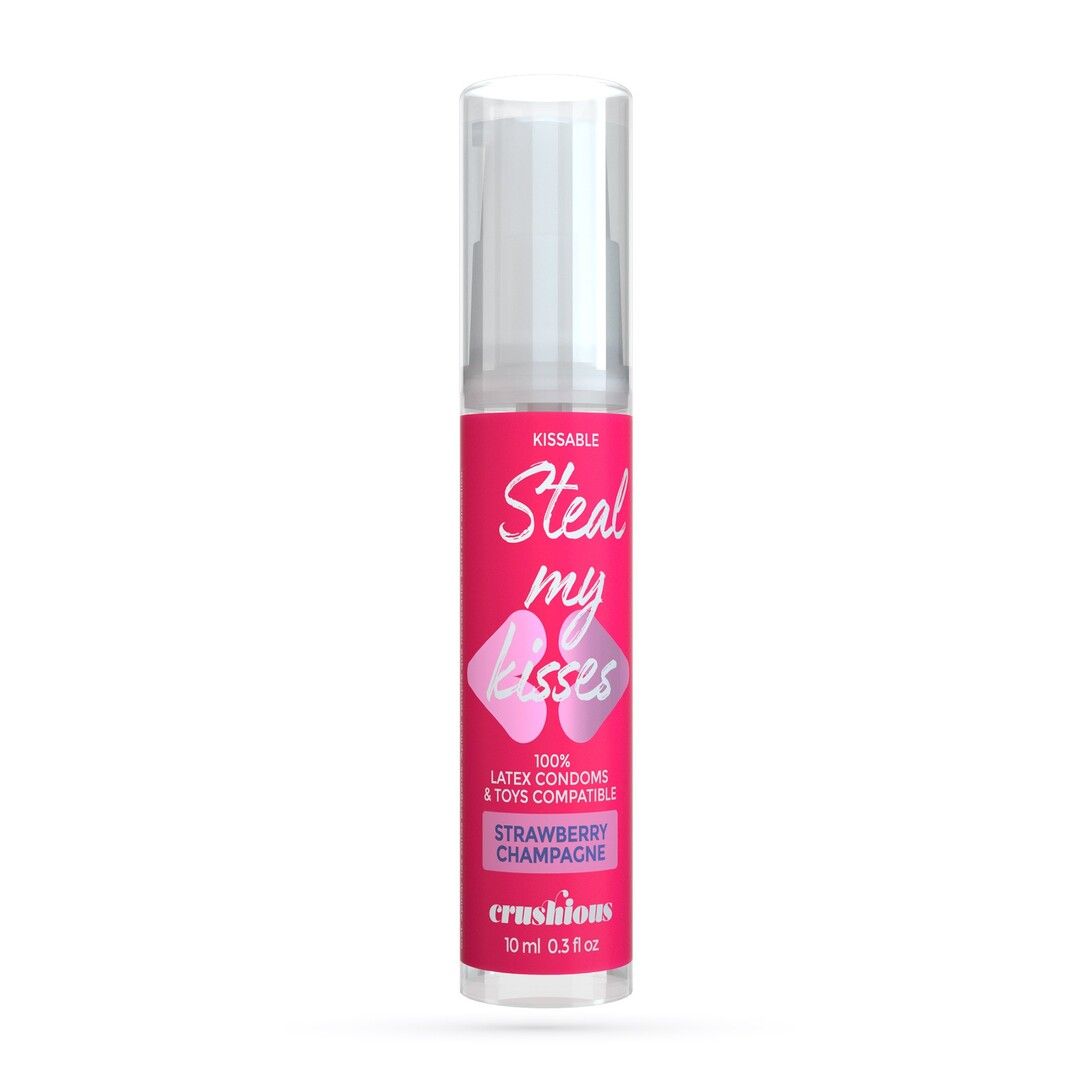 Crushious Steal My Kisses Gel Sabor Champanhe-Morango 10ml