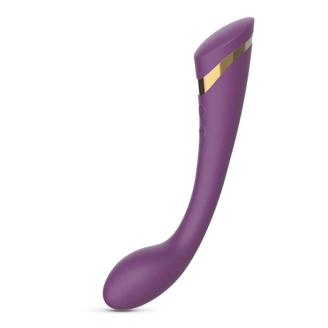 Crushious Midas Bendbar Lila G-Spot Vibrator 21cm