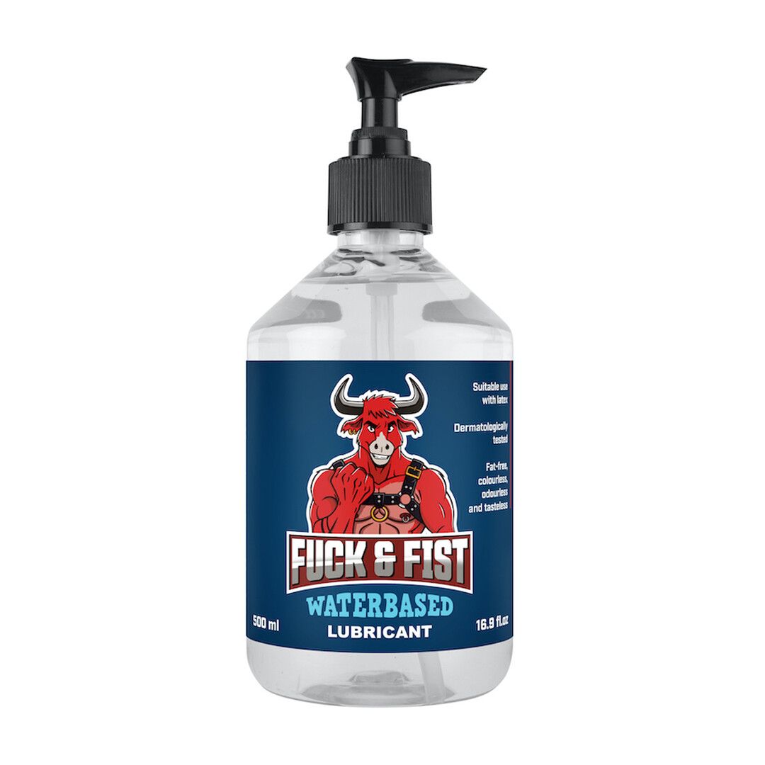 Fuck & Fist Gleitgel auf Wasserbasis 500ml Große Flasche