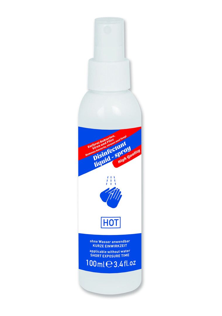 HOT alkoholhaltigt handdesinfektionsspray, 100 ml