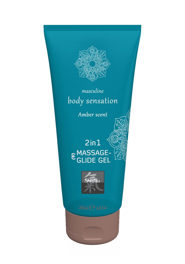 Gel Glide Massaggio HOT 2-in-1 Ambra 200ml