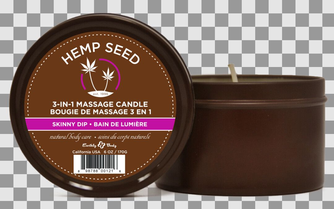 Earthly Body Skinny Dip Moisture Massage Candle