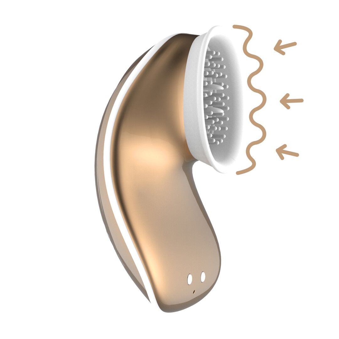 Innovation Air-Pulse toy med dual tongues og vibration