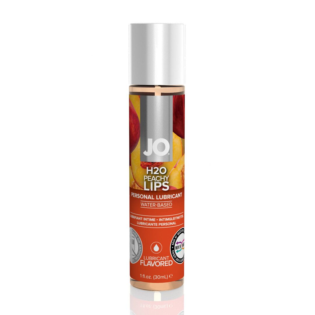 JO H2O Peachy Lips Pfirsich Gleitgel Reisegröße, 30 ml