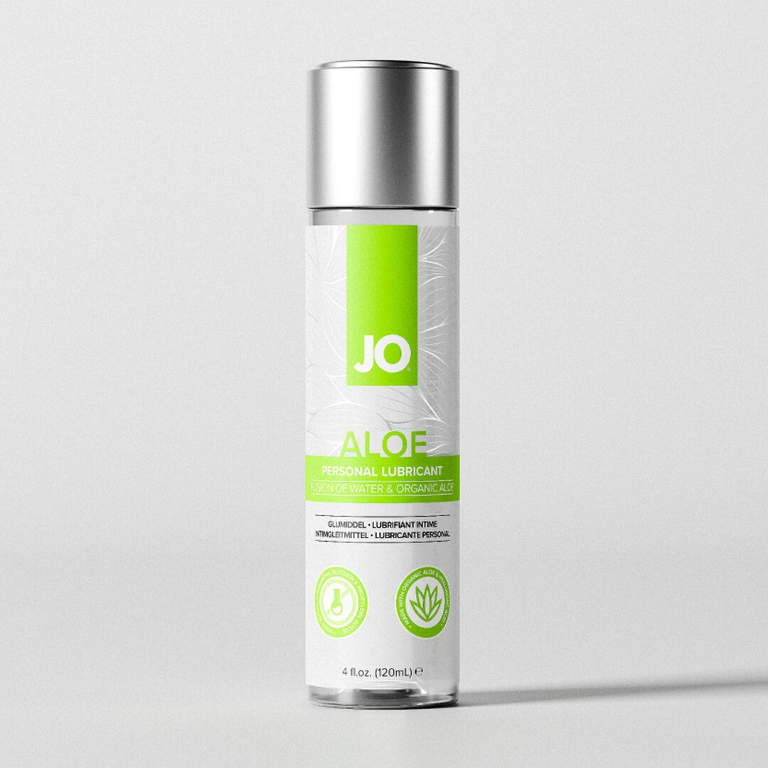 JO Aloe Organic Hyaluronic vesipohjainen liukuvoide, 120 ml