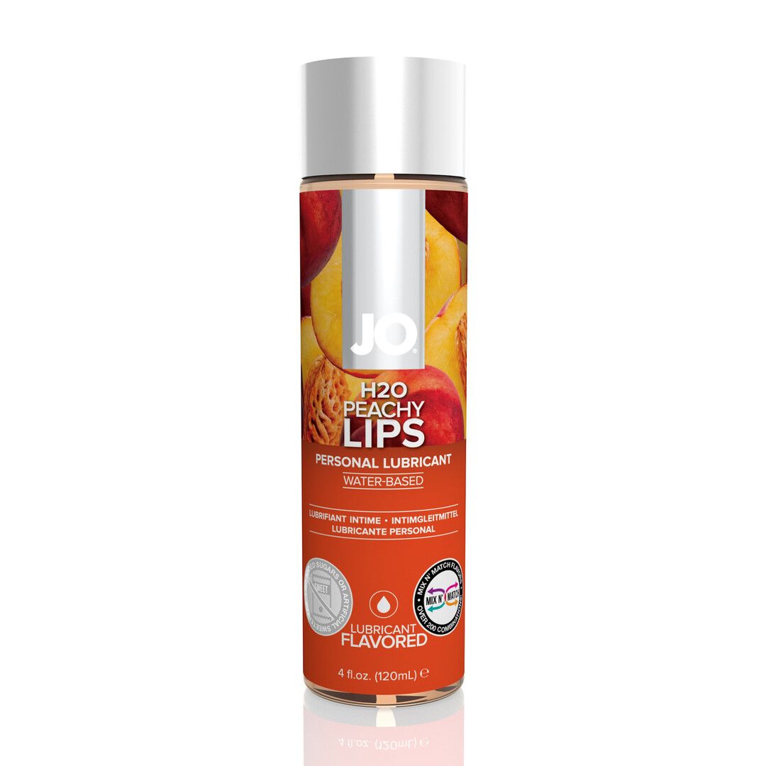 JO H2O Peachy Lips Pfirsich Gleitgel Vollgröße, 120 ml