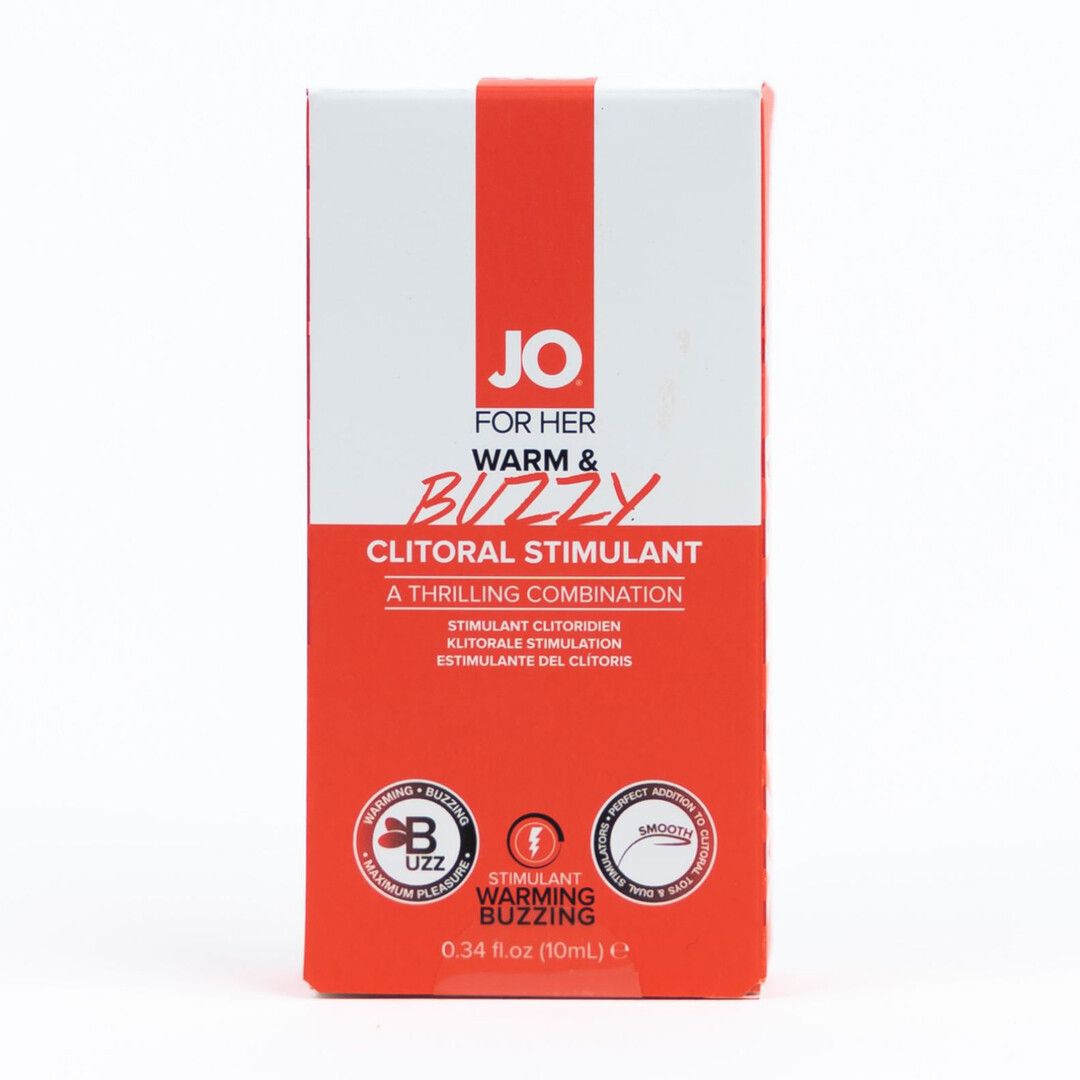 JO Warm Buzzy Clitoral Stimulant, 10 ml