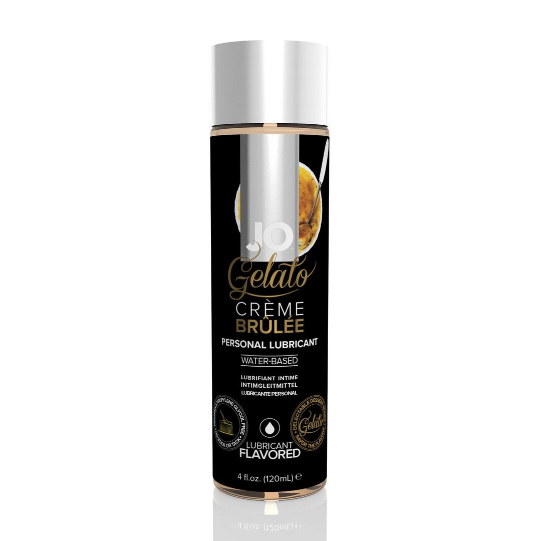 JO Gelato Crème Brûlée vattenbaserat glidmedel, 120ml