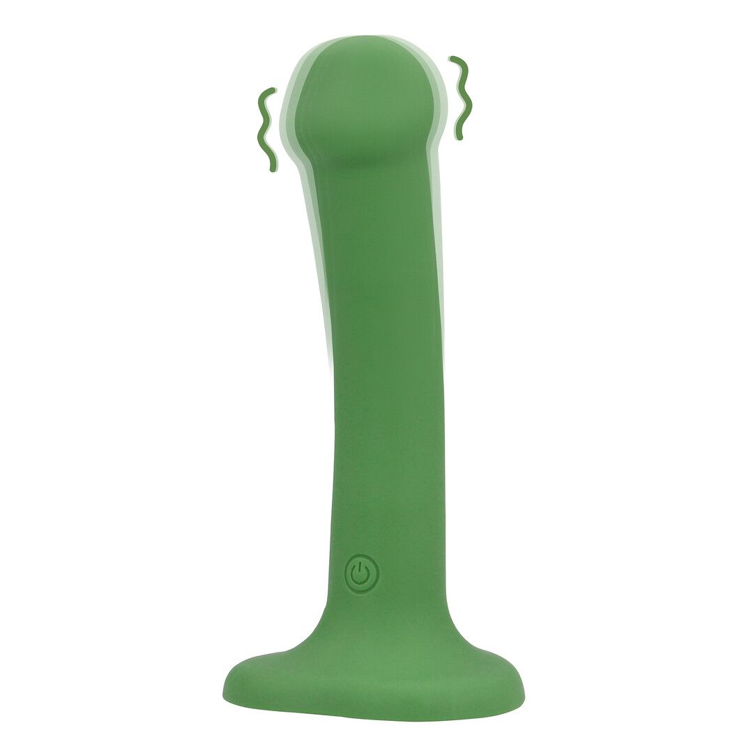 Loveline Non-Phallisch Klein Wald-Grün Vibrierendes Dildo