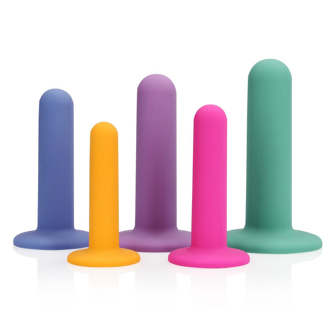 Loveline Silicone Vagina Dilator Set Five Graduated Sizes
