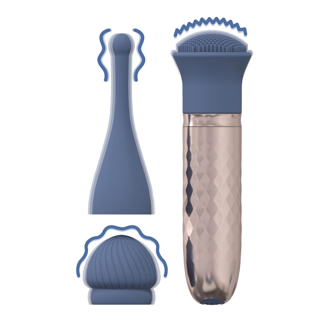 Loveline The Thrill vibromasseur interchangeable 10 vitesses