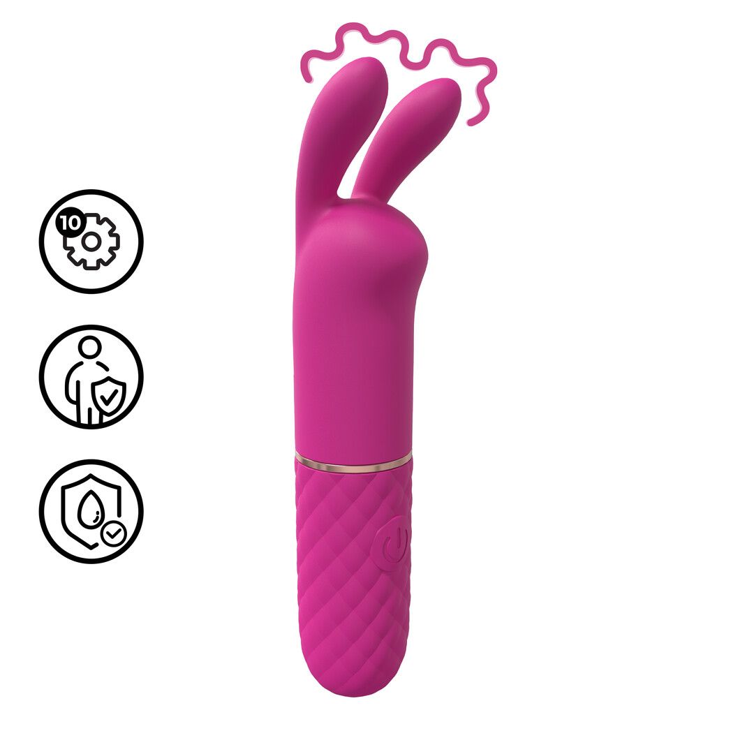 Vibromasseur Rabbit Mini Loveline 10 fonctions