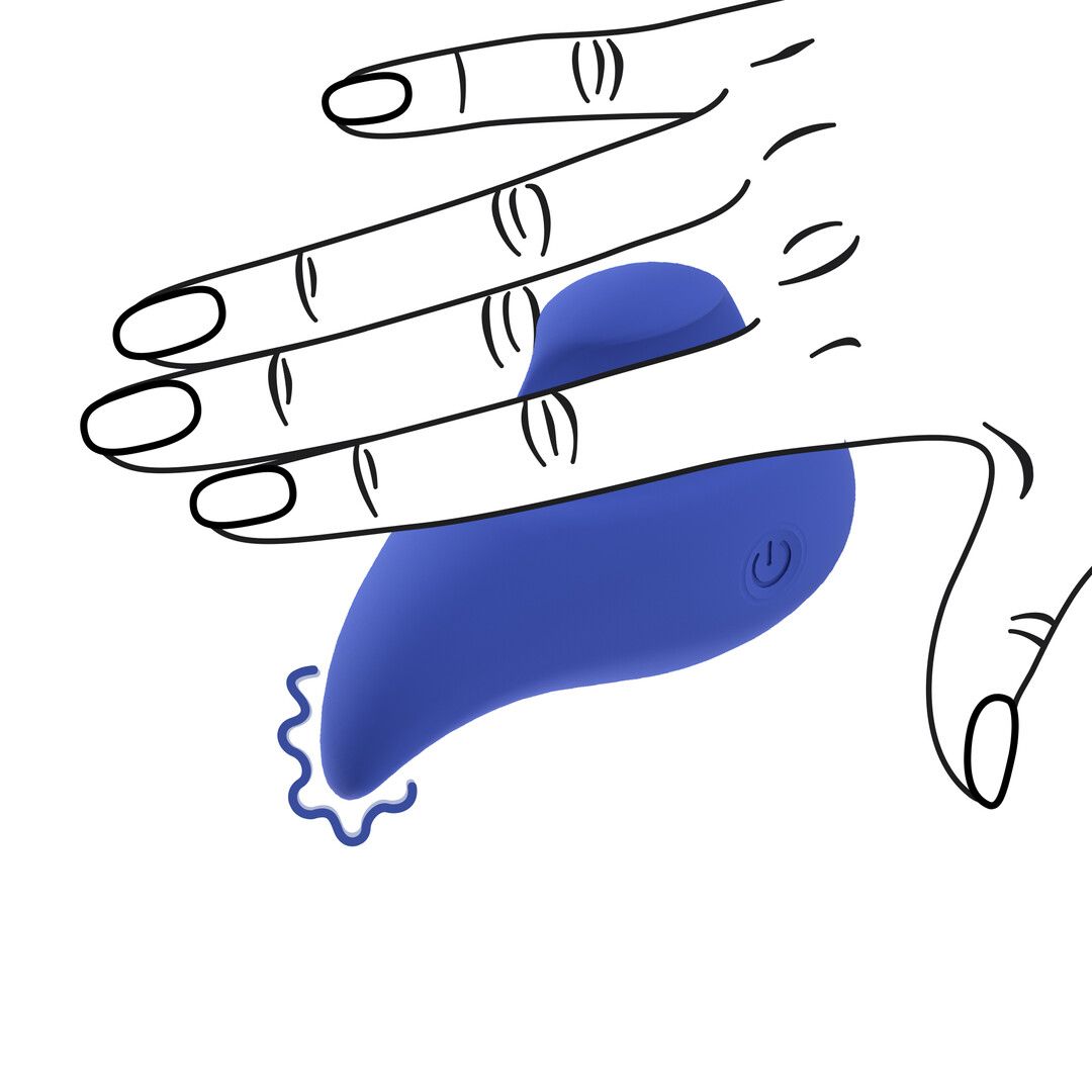 Loveline Ergo Grip wibrator Lay-On z ergonomicznym projektem