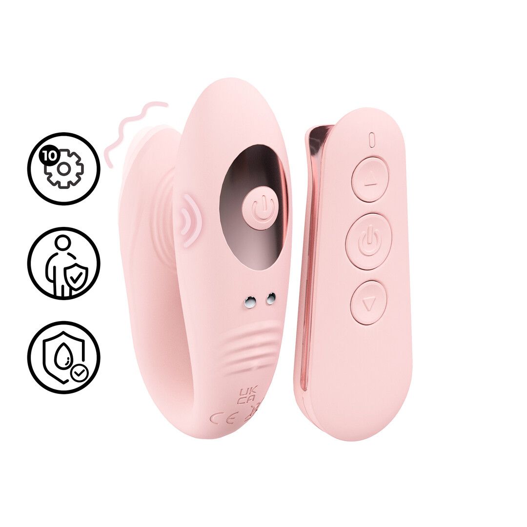 Loveline Charme Vibrador Duplo Motor Controlo Remoto