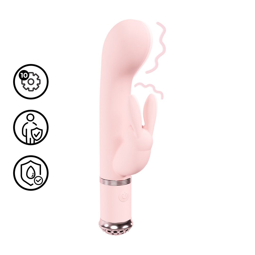 Vibrador Coelho Troca Cor Belle Loveline