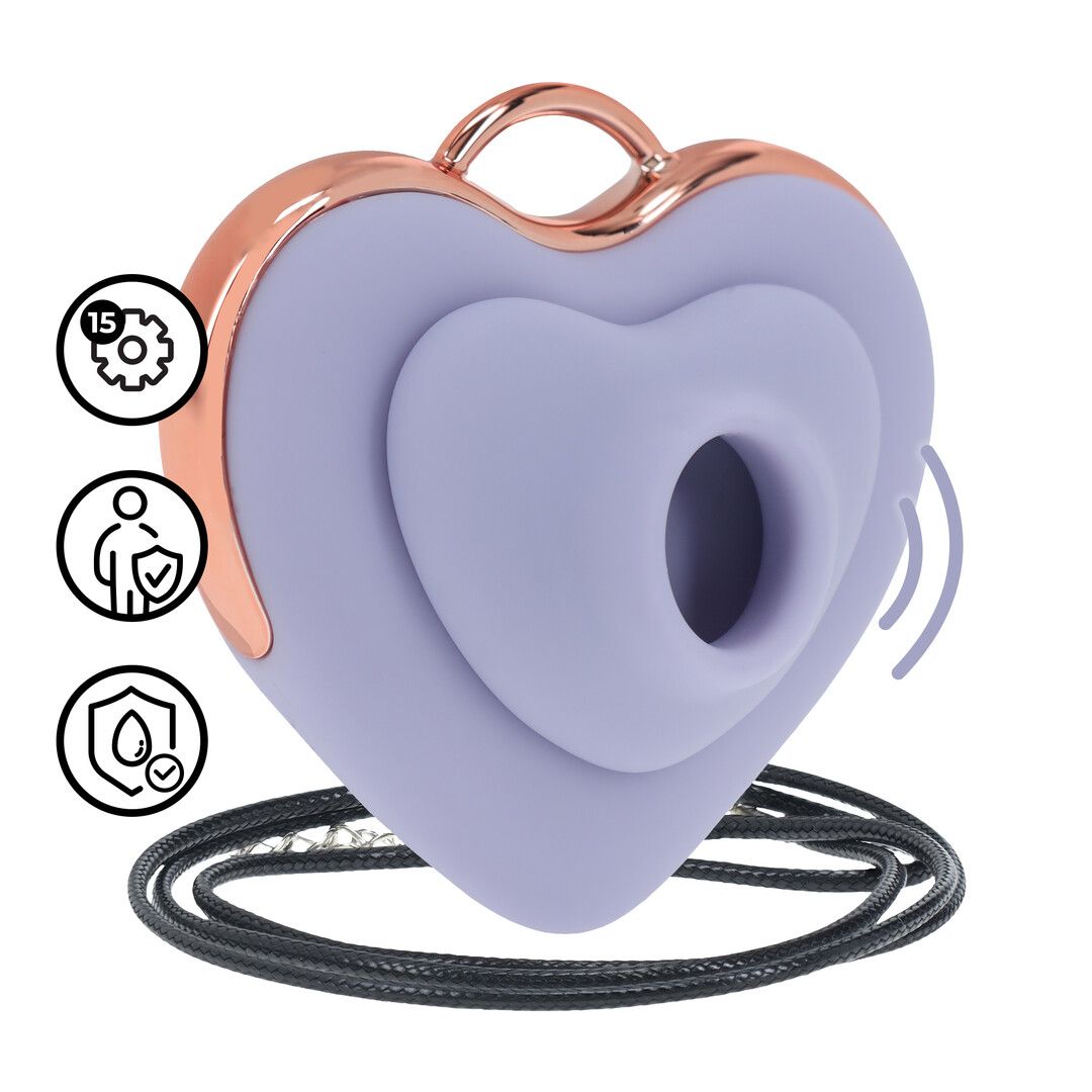 Loveline Luvie hjertevibrator med AirTap-teknologi